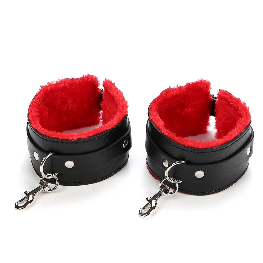 Fetish Leather Restraint Kits Bdsm Hog Tie For Couple Bondage Furry