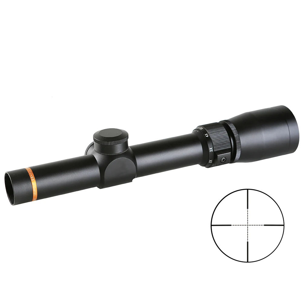 

LP1.5-5X20 Mil-dot Reticle air riffle scope Sight Tactical optics Scope Gear Riflescopes For Hunting, Black