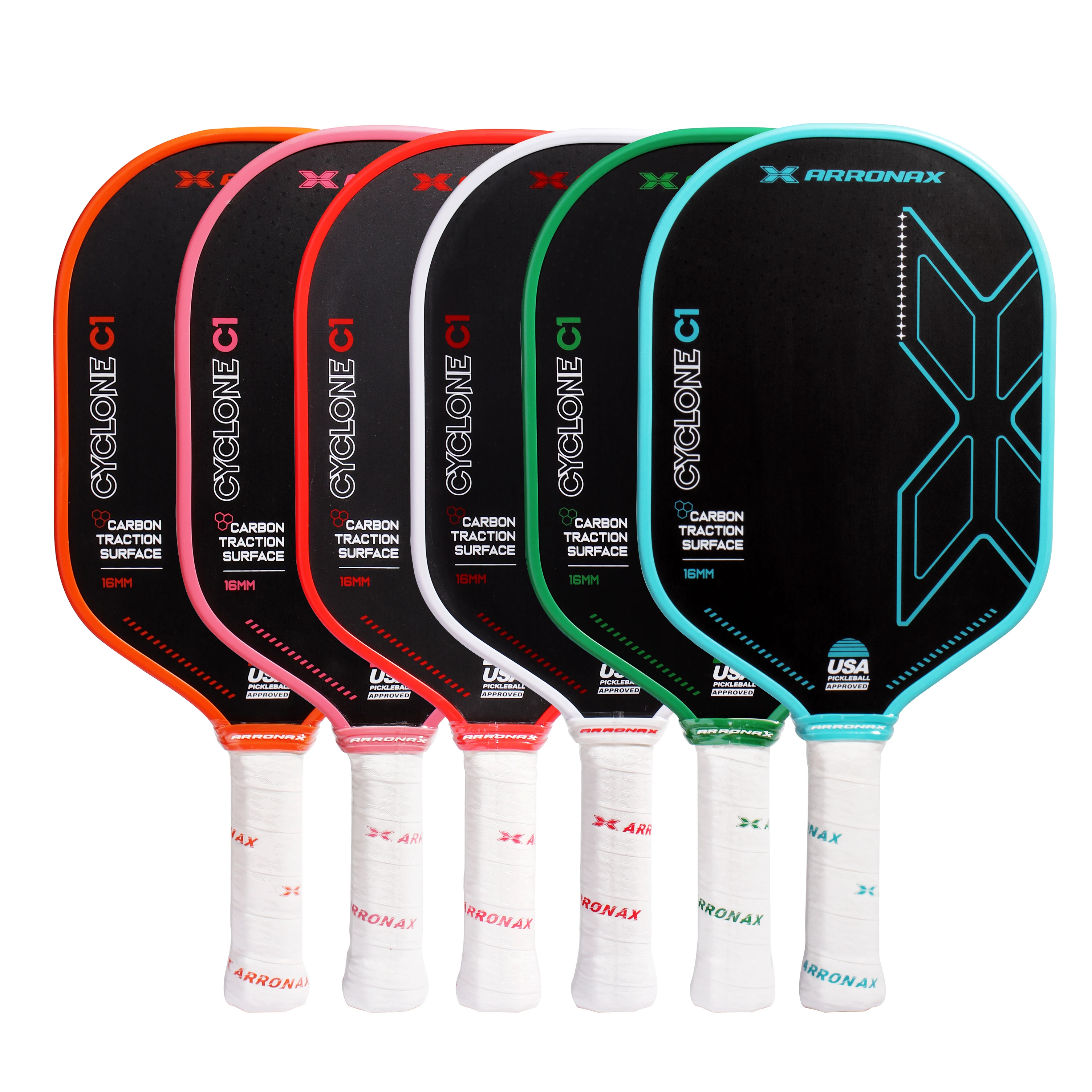 Arronax 2026 USAPA Approved New Arrival 16.34*7.48*0.63in Carbon Friction Surfacer Pickleball Paddle