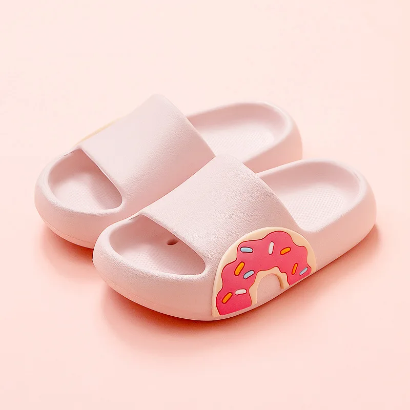 

Summer Kids Thick Platform Beach Slippers Eva Soft Sole Slide Sandals, 6 colors