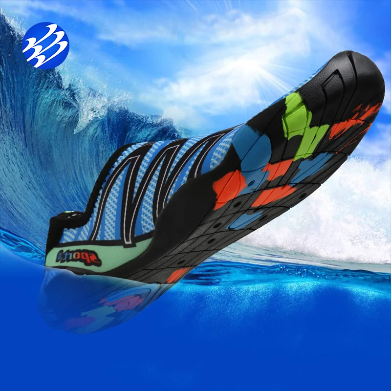 

Summer Water Shoes Men Beach Sandals Upstream Aqua Shoes Man Quick Dry River Sea Slippers For Surfing, Mix color & size can be selected