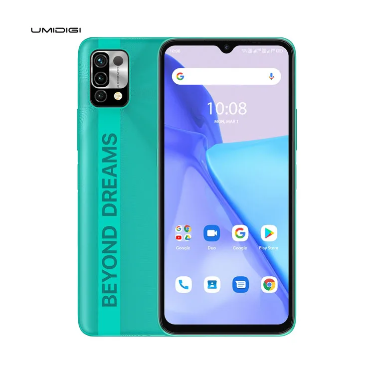 

High Capacity Battery UMIDIGI Power 5 128GB 64GB 6150mAh Battery 6.53 inch Full Screen Celular