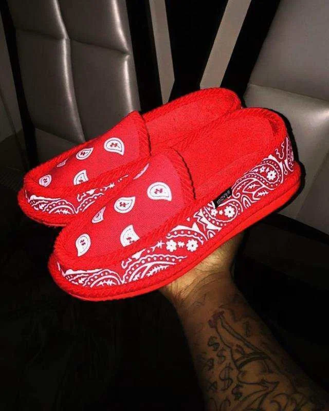 

Wholesale Spring Women Casual Flat Bandana Canvas Shoes Cheap Ladies Slides Footwear Breathable Soft Women Leisure Canvas Shoes