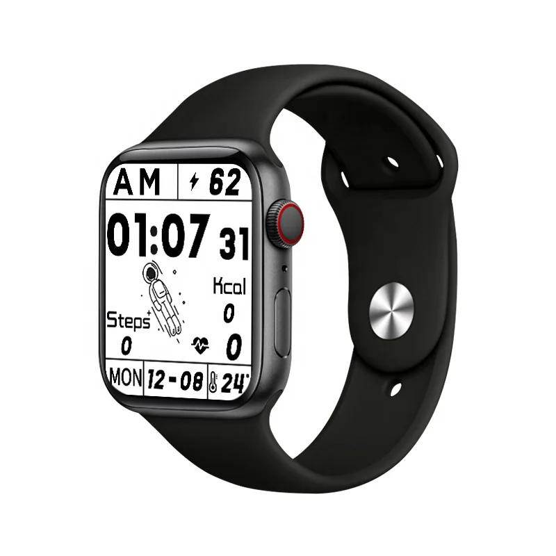 

HW22pro Smart Bracelet Phone Calling 1.75inch Dual Crown Button Wireless Charging Games ECG Body Temperature Smartwatch HW22 pro