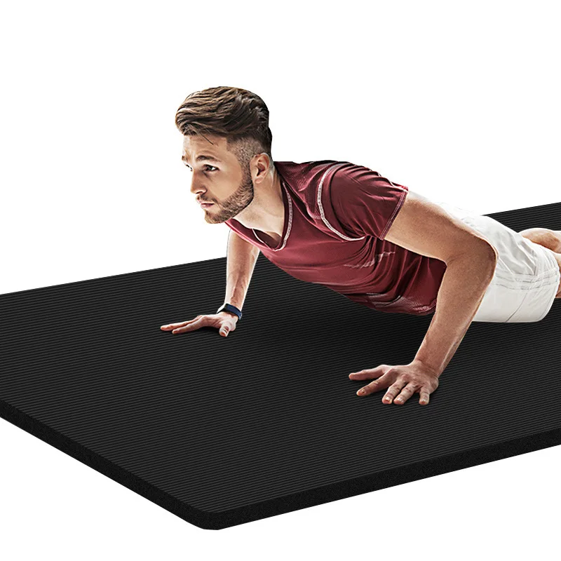 

183*61cm NBR Yoga Mat High Quality Non-Slip Sport Mats For Gym Home Fitness Tasteless Pads Exercise Gymnastics VIP