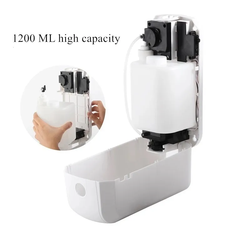 China manufacturer automatic electric wall mounted dispenser hospital hand sanitizer soap dispenser