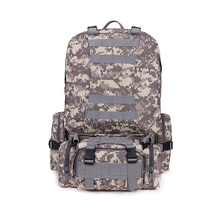 

Men And Women Combat Travel Climbing Oxford Tactical Camo Backpack Bag Military Hiking Backpack, Black,pink,green,grey,blue or custom