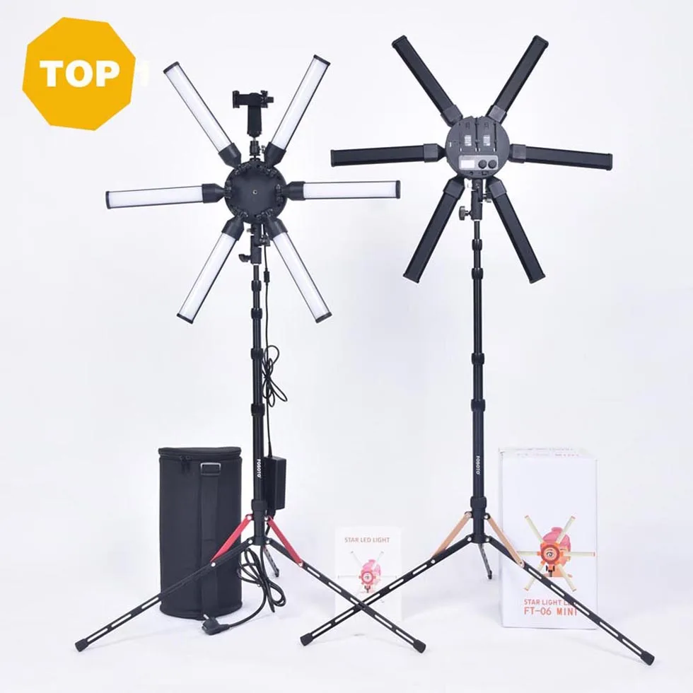 

7 days arrived from USA warehouse free shipping 60W Led Video Light for Live Broadcast, YouTube, CRI 97+ 3200K-5600K