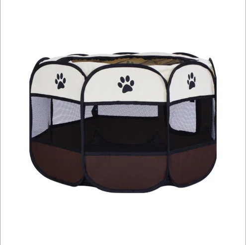 

Pet Playpen, Foldable Dog Playpens, Portable Exercise Kennel Dog Play Tent with Removable Me