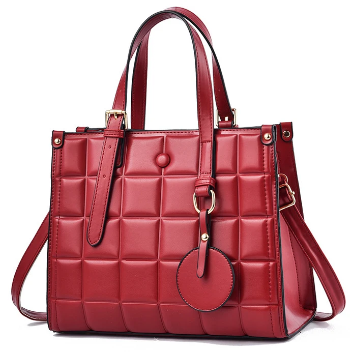 

embossed bow pu leather woman handbag alligator big size lady bag handbag, Red khaki green blue black white pink brown