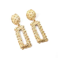 

2020 Europe and the United States Amazon hot-selling alloy gold-plated women's Earrings