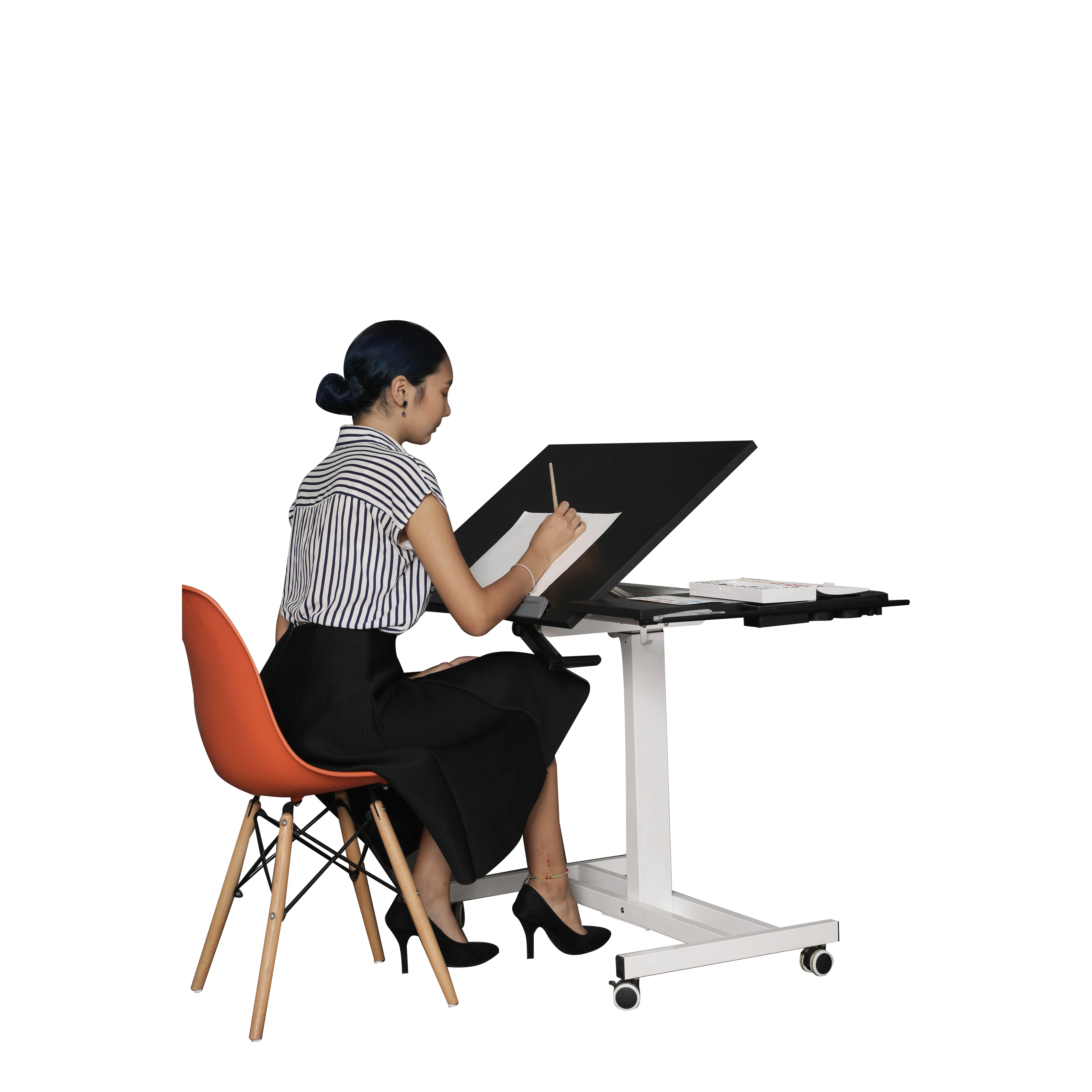 high quality height adjustable sit to stand drafti