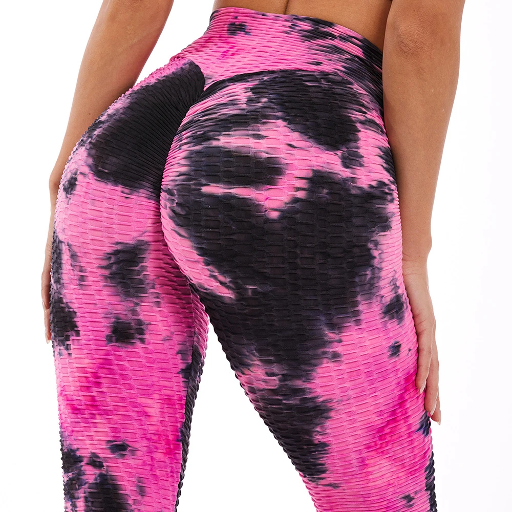 

Women's Scrunch Ruched Fitness Running Tights High Waist Gym Yoga Pants