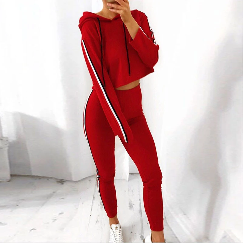 

New design on sale ladies tracksuit for women, Customized colors