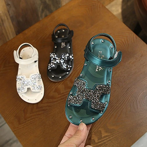 

Girls princess shoes children sandals new summer Korean fashion trend beach shoes