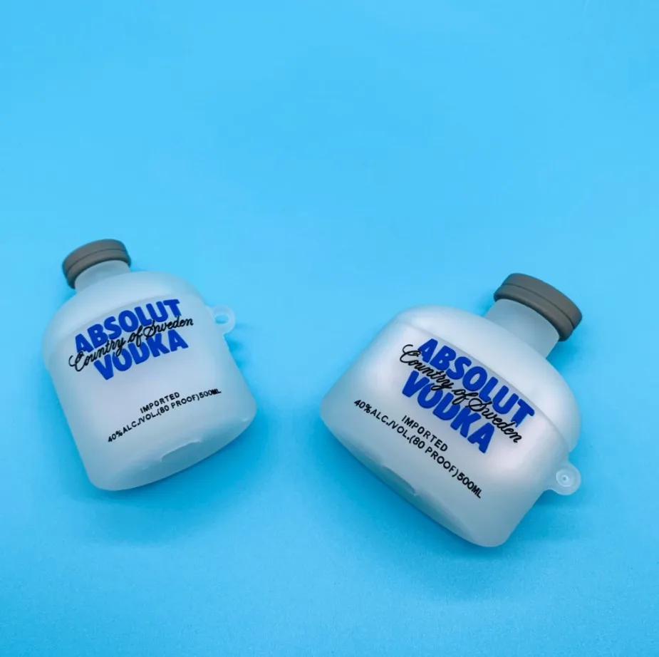 

Earphone Case For Airpods Pro 1 2 Cover Absolut Vodka Earpod Case