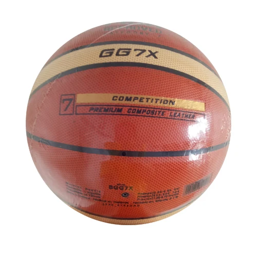 

basquete 2020 hot selling Aolilai BGG7X basketball indoor outdoor PU leather logo embossed size  basketball for men, Red