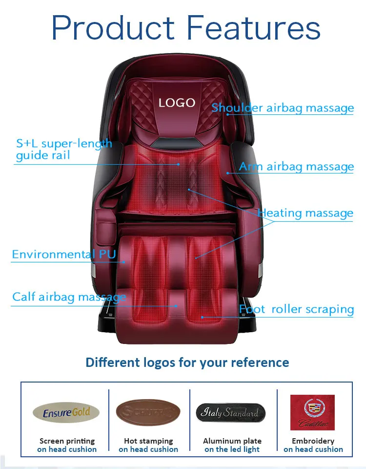 
Factory Wholesale High Quality massage chair cheap full body 3d 4d zero gravity airbag office massage chair 