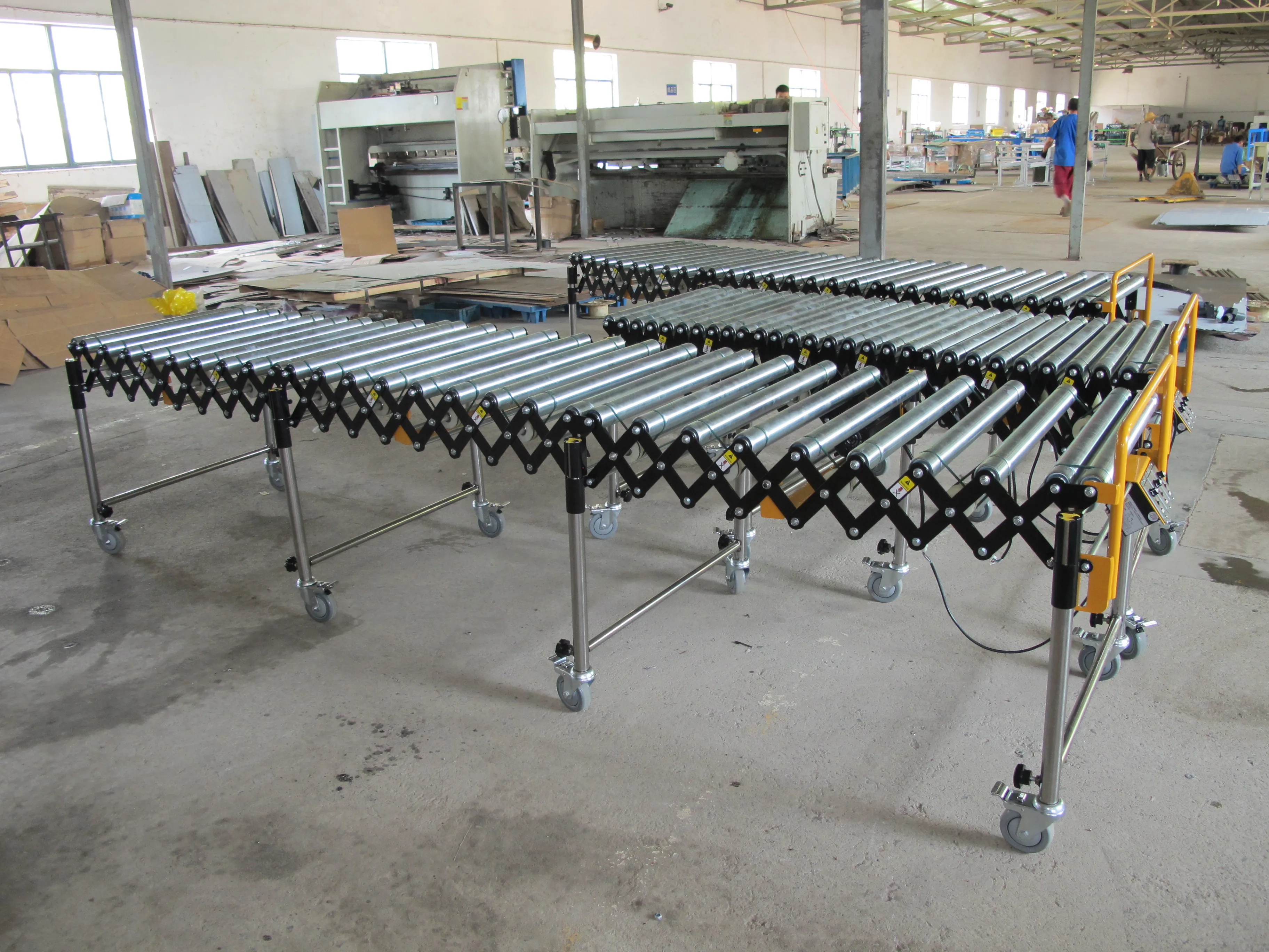 Automatic Electric Expandable Automated Flexible Gravity Powered Telescopic Roller Conveyor 3538