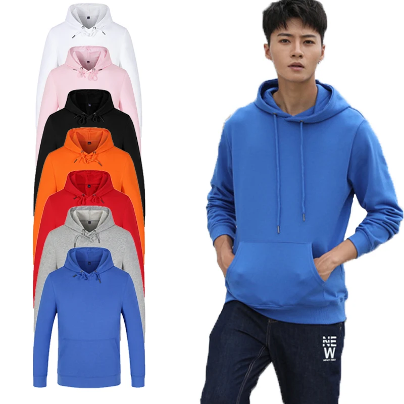 

summer high quality 350 gsm 80 cotton 20 polyester men blank hoodies, Customized colors