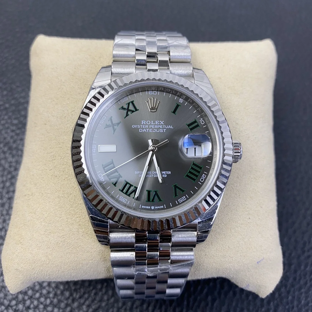 

Classic Quality Luxury Rolex Watches 904L Steel Green Basket Log Series Fully Automatic Mechanical Movement 3235 Rolex Watches