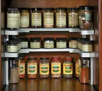 

Spice Rack and Stackable shelf Organizer