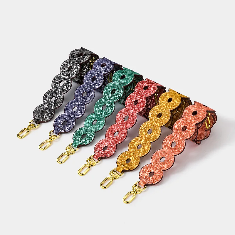 

Leather Straps For Bag Handles Handbags Fashion Women Handbag Belt Replacement Bag Strap Genuine Pink Leather Bag Strap