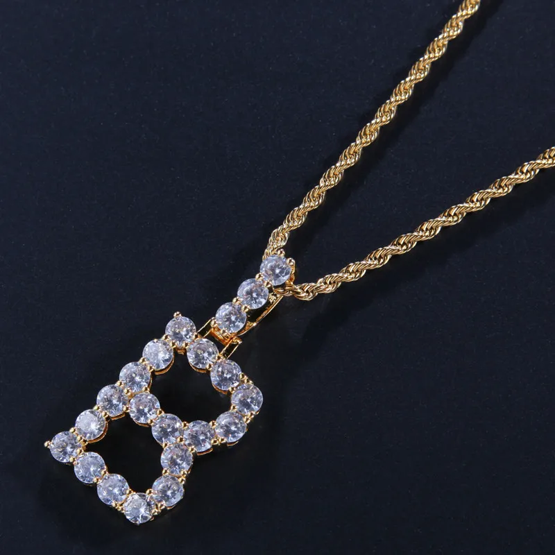 

Hope 18K Gold Plated Copper Custom Letter Necklace Initial Pendant Necklace