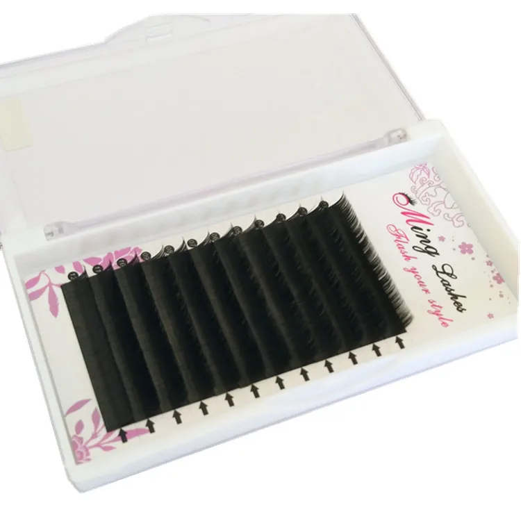 

Wholesale Private Label Matte Black Flat Lashes Extensions, Professional Eyelash Extensions Suppliers, Matt black