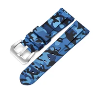 

JinKaiYue Good Silicone Watch Band Camouflage Rubber Watch Strap For Apple Watch