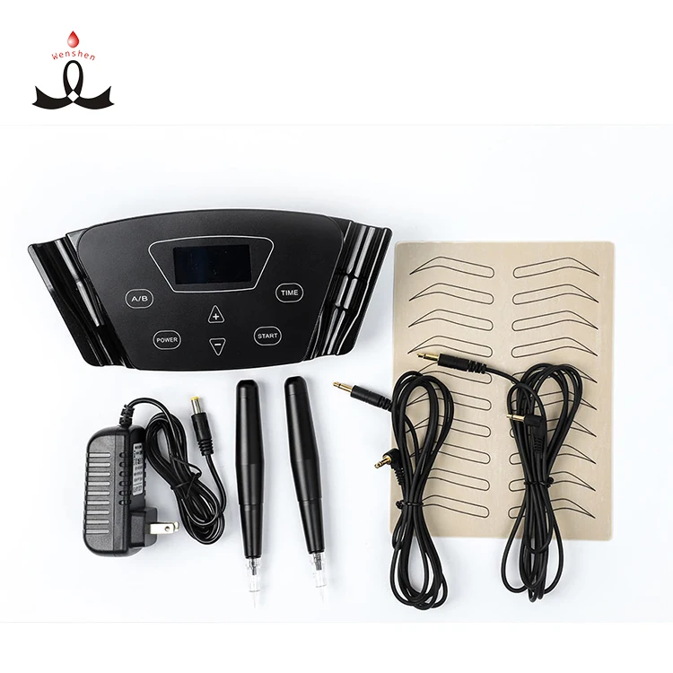 

Hot Sale OEM/ODM Available Black Pearl Digital Device Microblading Permanent Makeup Tattoo Machine for Eyebrow Eyeliners