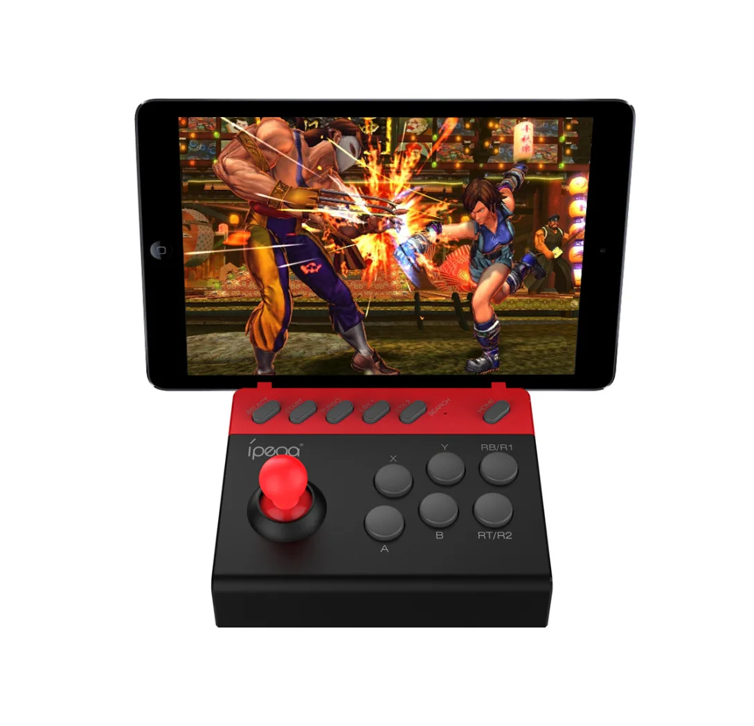 

PG-9135 Wireless Arcade Joystick Fighting Rocker For Android Mobile Phone Tablet Device Analog, Black