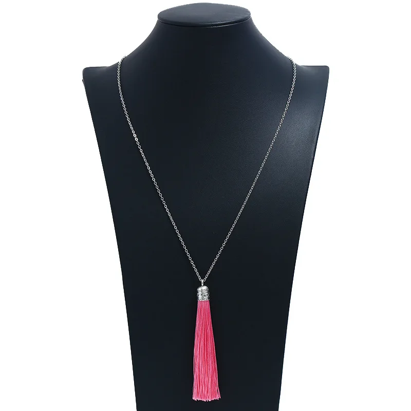 

Tassel Necklace European and American Fashion Bohemian Pendant Sweater Chain Jewelry