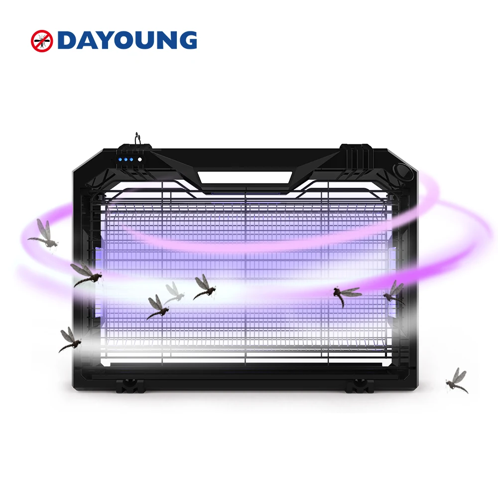 

High Effective Indoor Led Electronic Bug Zapper Insect Killer Lamp Black Color Mosquito Killer Lamp