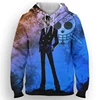 Dropshipping Comic 3d printed Dragon Ball Goku Unisex Polyester custom low MOQ pullover hoodies for MEN