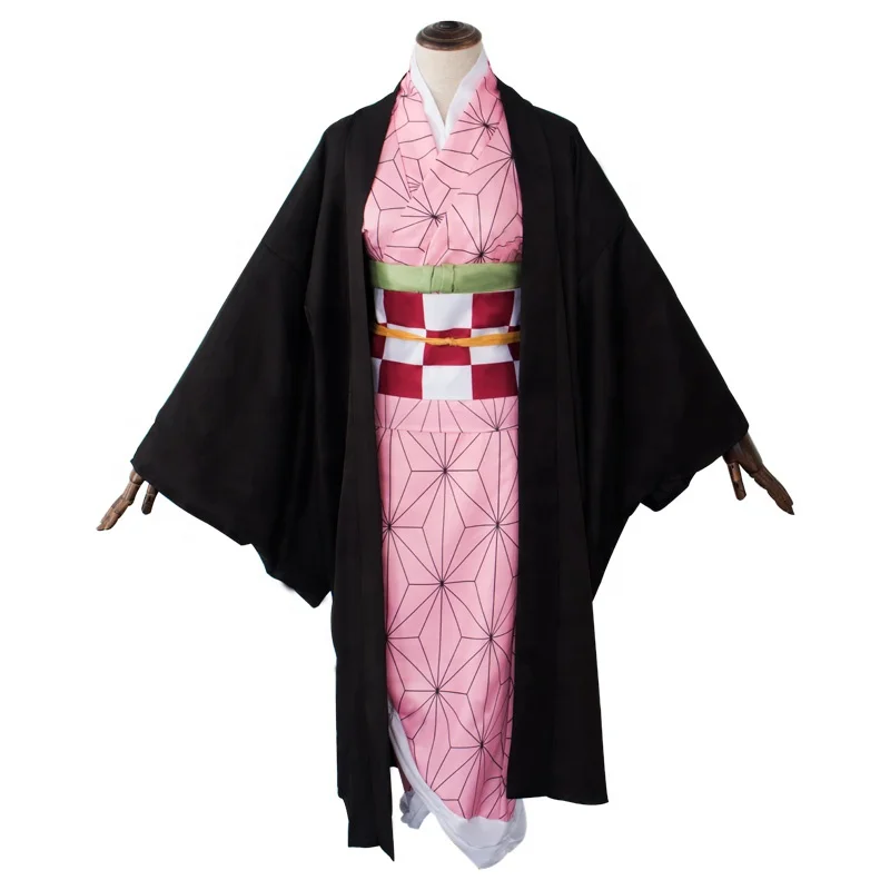 

Wholesale New Demon Slayer Anime Kamado Nezuko Costume Halloween Party Anime Cosplay Costumes COS-324