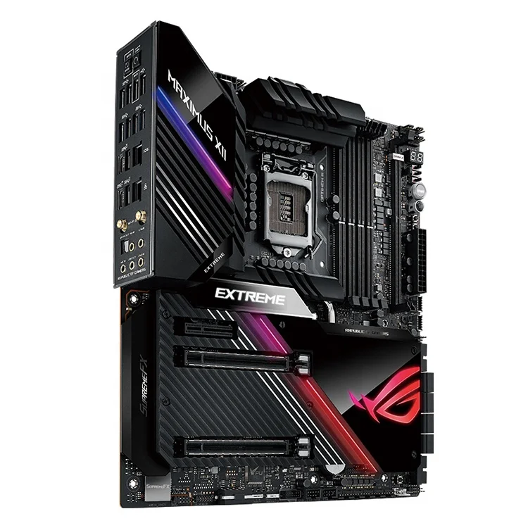 

Original ASUS ROG Maximus XII Extreme ATX Motherboard with Z490 Chipset LGA 1200 Gaming Motherboard Support Intel 10th Gen CPU