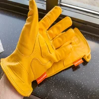 

Custom made mens racing motorcycle gloves leather