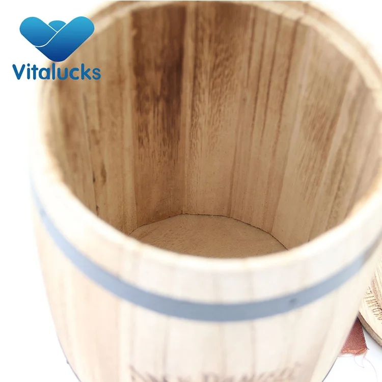 
Hot sale custom cheap eco-friendly natural color coffee candy wine wooden barrel 