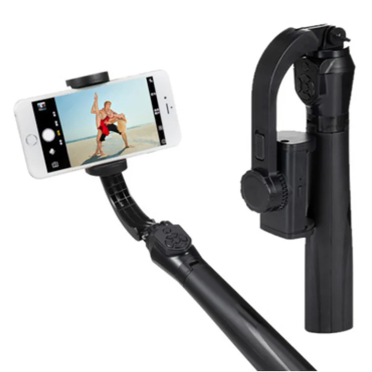 

3 in 1 Smartphone Portable Handheld Grip Tripod Holder Selfie Stick Stabilizer with Wireless BT Remote