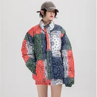 

Bandana Coats Men Women Warm Jacket Coat Outerwear Parkas Streetwear Clothing