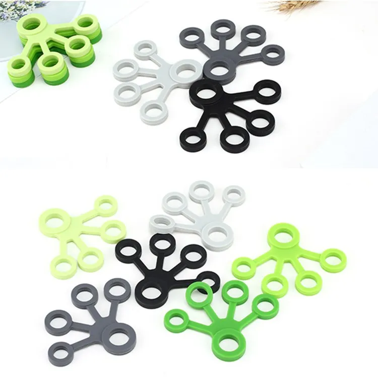 

new design Guitar and Rock Climbing Silicone Hand Trainer Finger Trainer Gripper Finger Extensor