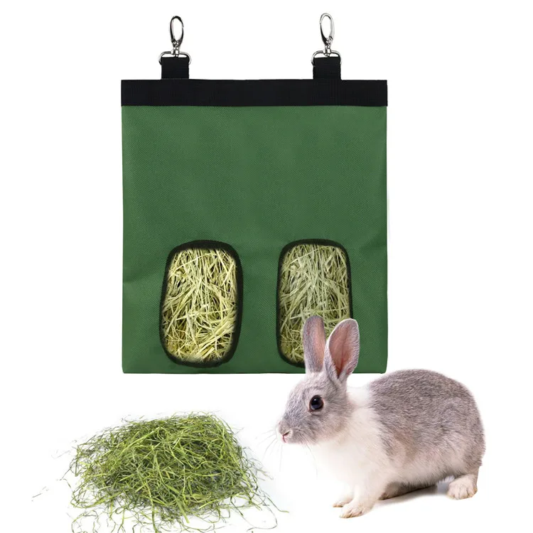 

Wholesale Hanging Guinea Pig Rabbit Hay Feeder Pouch Bag for Chinchilla Hamsters and Small Animals, Black, green,purple,pink,blue,small horse purple,starry black