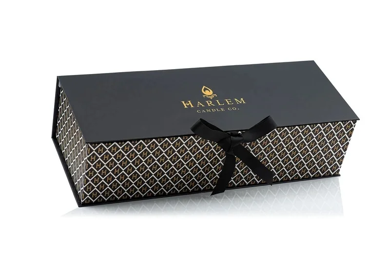 Custom Luxury Matte Black Candle Scented Candle Packaging