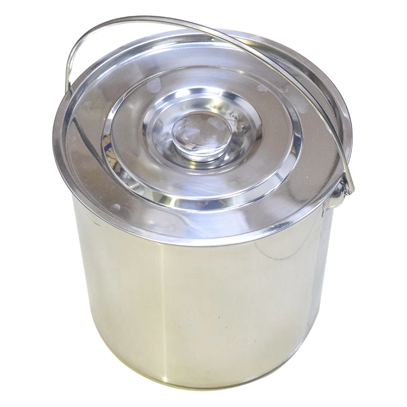 New Stainless Steel Honey Tank with Handle for Beekeeping Equipment