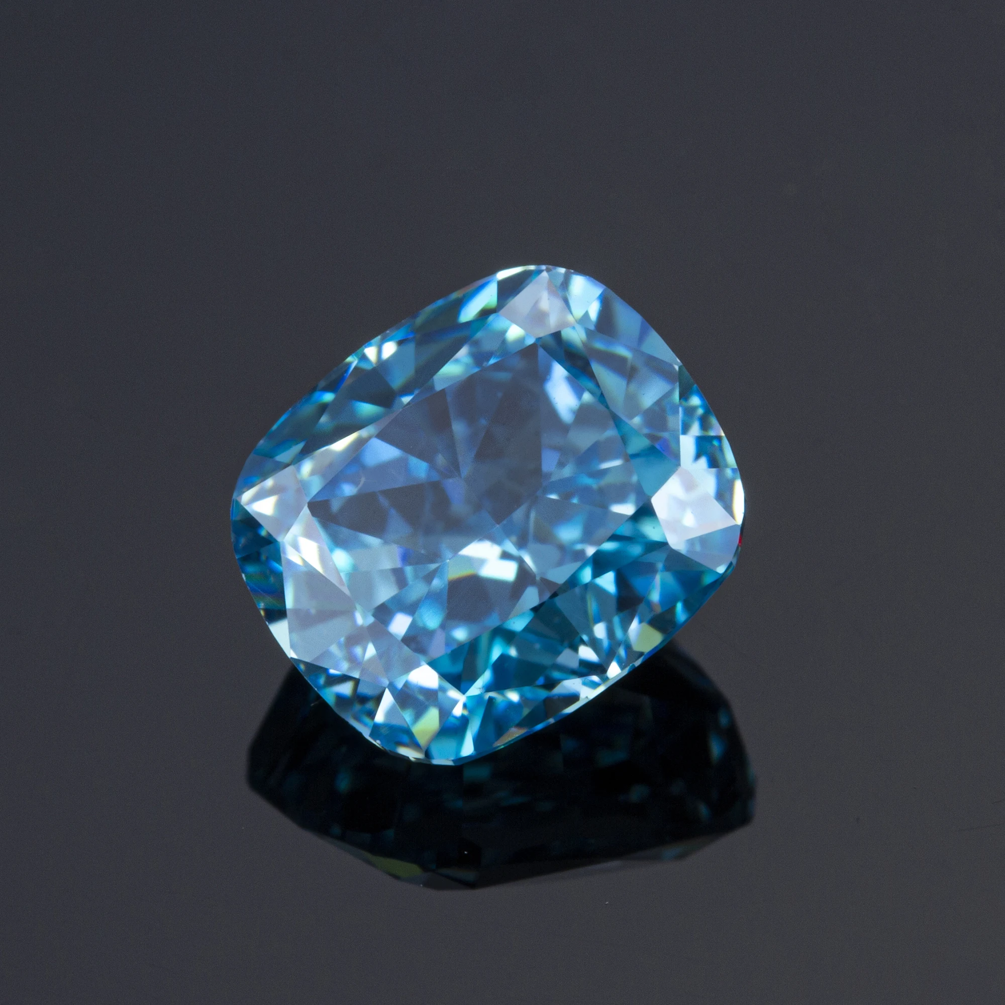 

Anster Quality Fancy Blue Synthetic Diamond CZ Loose Gemstone For Jewelry Making 2021 ZIRCON Piedras Preciosas Sueltas, Fancy blue diamond