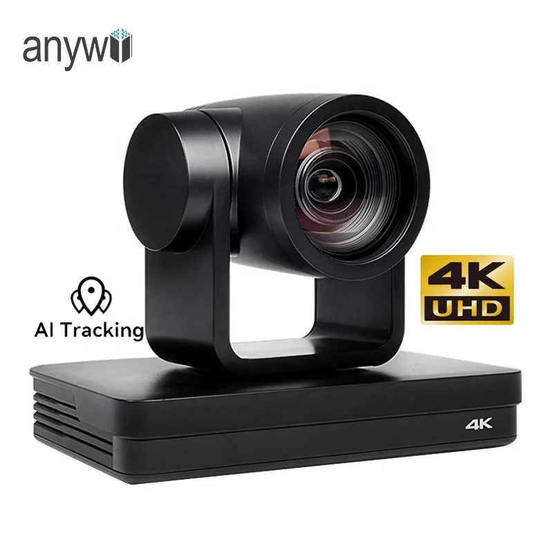 

Anywii sdi hdm i lan ip poe video conferencing system ptz camera ndi 4k 12x zoom video conference camera auto face track