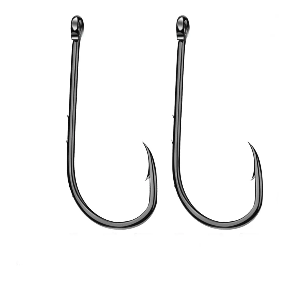 

Hook Wholesale in Bulk 100 Pcs/Bag Fishing Gear Fishing Tackle Fishhook with Barbed High Carbon Steel Ordinary Single