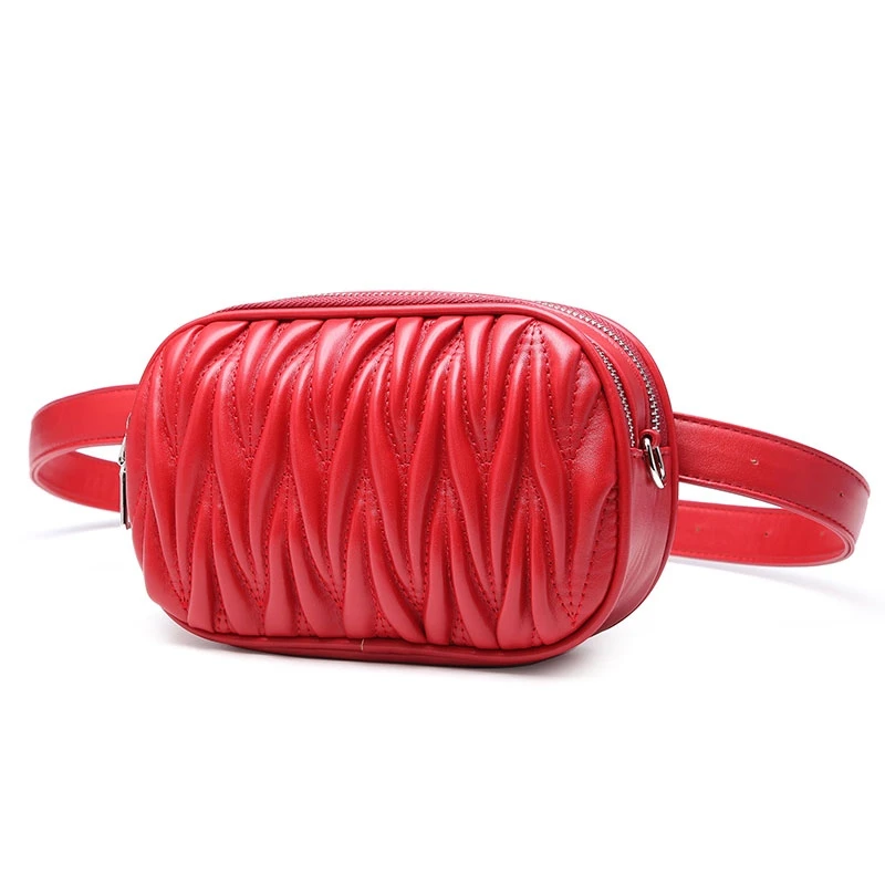 

LIKEBAG fashion luxury chain bags famale pu messenger bags for women waist bag