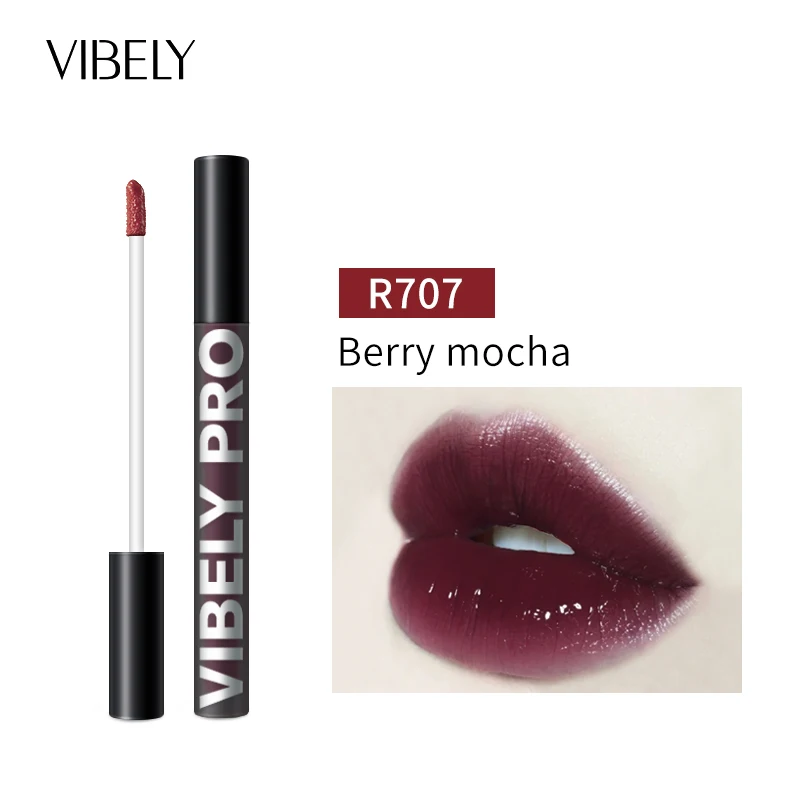 

Good Looking Moisturizing Non-stick Cup Waterproof Airy Mirror Lip Glaze Colorful Liquid Lipstick
